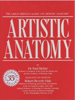 Artistic Anatomy The Great French Classic on Artistic Anatomy  9780823002979 Front Cover