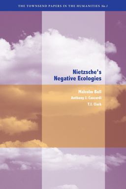 Nietzsche's Negative Ecologies Nietzsche's Negative Ecologies
