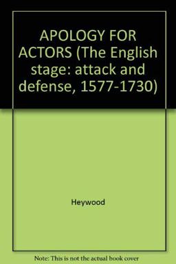 An Apology for Actors