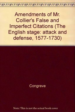 Amendments of Mr. Collier's False and Imperfect Citations