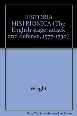 Historia Histrionica Historia Histrionica