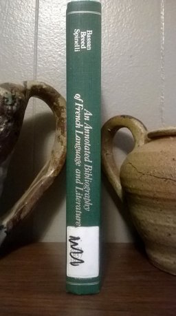 An Annotated Bibliography of French Language and Literature