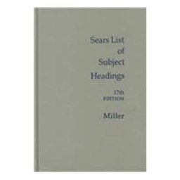 Sears List of Subject Headings Sears List of Subject Headings