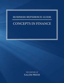 Concepts in Finance Concepts in Finance