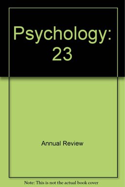 Annual Review of Psychology