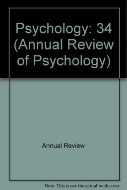 Annual Review of Psychology