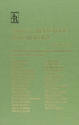 Annual Review of Psychology