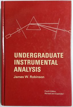 Undergraduate Instrumental Analysis