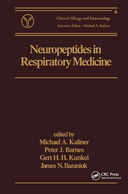 Neuropeptides in Respiratory Medicine  9780824791995 Front Cover