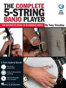 Complete 5-String Banjo Player Book/Online Audio  9780825603556 Front Cover