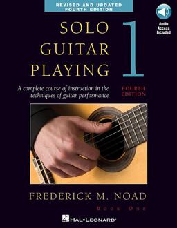 Solo Guitar Playing - Book 1, 4th Edition Book/Online Audio 4th 9780825637117 Front Cover