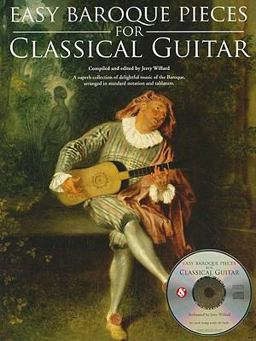 Easy Baroque Pieces for Classical Guitar  9780825637438 Front Cover