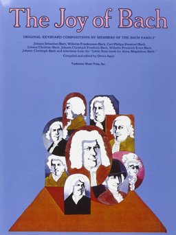 Joy of Bach Piano Solo  9780825680113 Front Cover