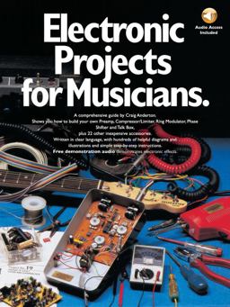 Electronic Projects for Musicians Book/Online Audio  9780825695025 Front Cover
