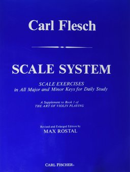 Scale System for Violin : Scale Exercises in All Major and Minor Keys for Daily Study  9780825804137 Front Cover