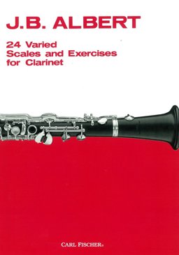 24 VARIED SCALES+EXERCISES F/C  9780825823824 Front Cover