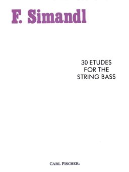 30 Etudes for the String Bass  9780825829314 Front Cover