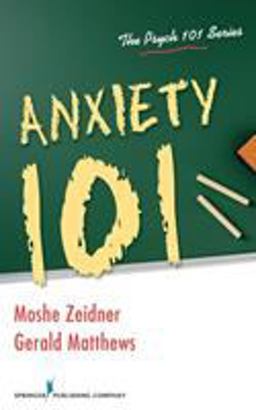 Anxiety 101  9780826104885 Front Cover