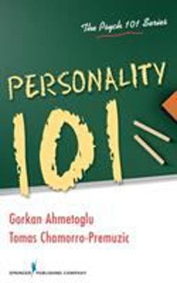 Personality 101 1st 9780826107848 Front Cover