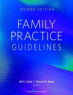 Family Practice Guidelines 2nd 9780826118127 Front Cover