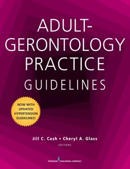 Adult-Gerontology Practice Guidelines  9780826127624 Front Cover