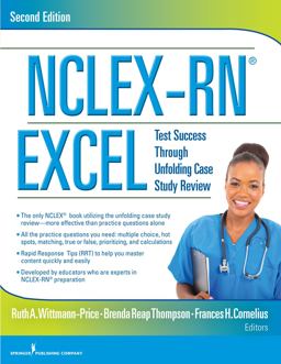 NCLEX-RN Test Success: Test Success Through Unfolding Case Study Review  9780826128331 Front Cover