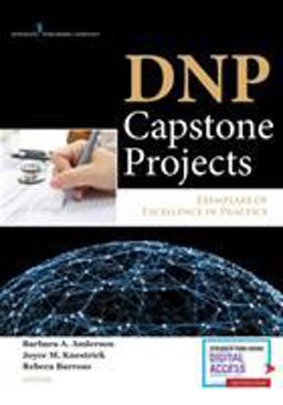 DNP Capstone Projects Exemplars of Excellence in Practice  9780826130259 Front Cover