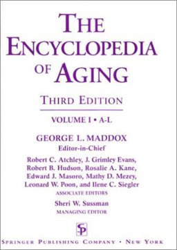Encyclopedia of Aging 3rd 9780826148421 Front Cover