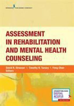 Assessment in Rehabilitation and Mental Health Counseling:  9780826162427 Front Cover