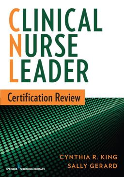 Clinical Nurse Leader Certification Review  9780826171177 Front Cover