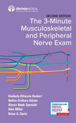 The 3-minute Musculoskeletal and Peripheral Nerve Exam:  9780826177421 Front Cover