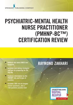 Psychiatric-mental Health Nurse Practitioner Certification Review Manual:  9780826179425 Front Cover