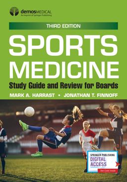 Sports Medicine Study Guide and Review for Boards, Third Edition 3rd 9780826182388 Front Cover