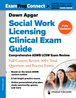 Social Work Licensing Clinical Exam Guide 4th 9780826192875 Front Cover