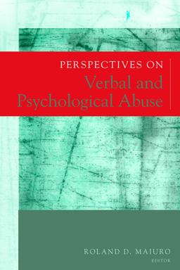 Perspectives on Verbal and Psychological Abuse  9780826194657 Front Cover