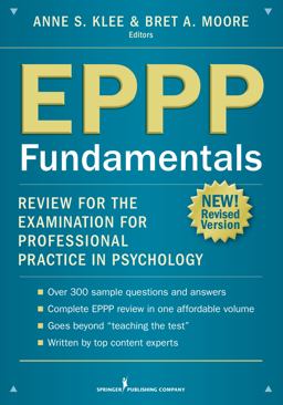 Eppp Fundamentals: Review for the Examination for Professional Practice in Psychology  9780826199737 Front Cover