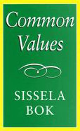 Common Values  9780826210388 Front Cover