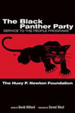 Black Panther Party Service to the People Programs  9780826343949 Front Cover