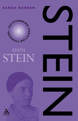 Stein Edith Stein  9780826452627 Front Cover