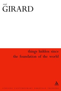 Things Hidden since the Foundation of the World