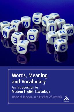 Words, Meaning and Vocabulary 2nd Edition An Introduction to Modern English Lexicology 2nd 9780826490186 Front Cover