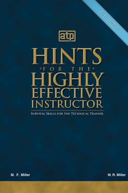 Hints for the Highly Effective Instructor 5th 9780826941480 Front Cover