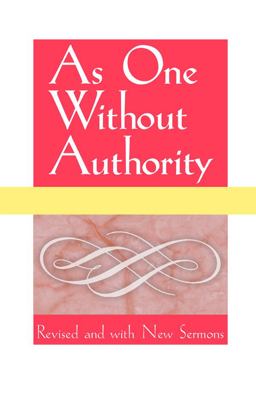 As One Without Authority