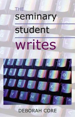 Seminary Student Writes  9780827234475 Front Cover