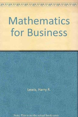 Mathematics for Business Mathematics for Business