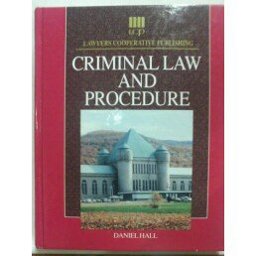 Criminal Law and Procedure for Paralegals