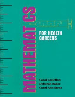 Mathematics for Health Careers  9780827355699 Front Cover