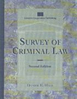 Survey of Criminal Law