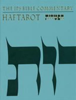 JPS Bible Commentary: Haftarot  9780827606913 Front Cover