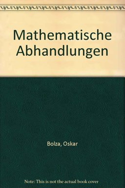 Mathematische Abhandlungen